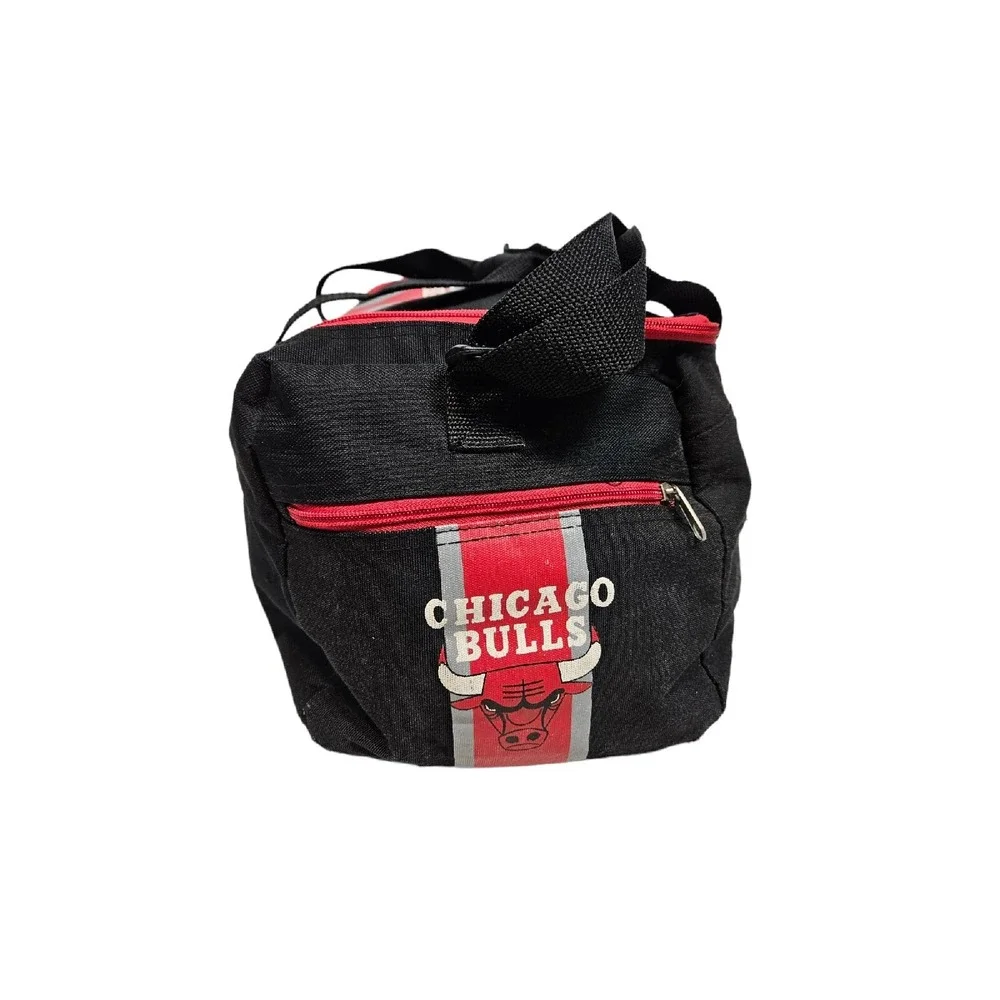 Vintage NBA Chicago Bulls Basketball Small Duffel Bag Unisex